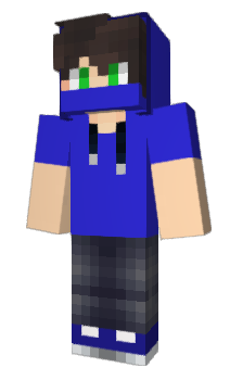 Minecraft скін по ніку SAKOW