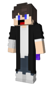 Minecraft skin LuckyVIP