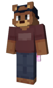 Minecraft skin FredyFazbear