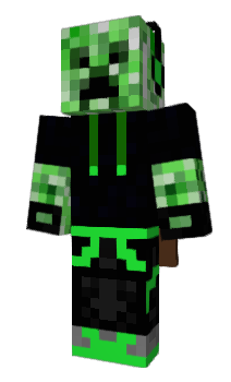 Minecraft скін по ніку KrytoiCreeper21