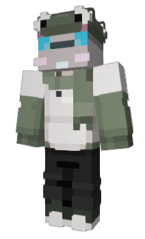 Minecraft skin Azuriiiiii