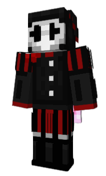 Minecraft skin ClownPiercedd