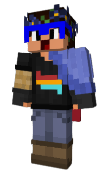 Minecraft скін по ніку TheActualAqua
