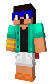 Minecraft скин по нику TheActualAqua