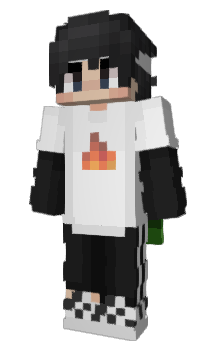 Sapnap - Minecraft skin (64x64, Alex)