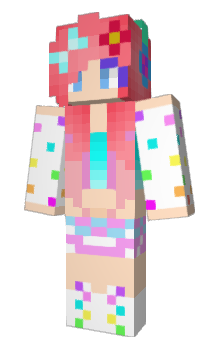 Minecraft skin CandyHead