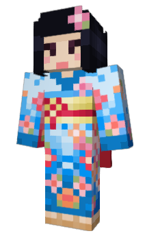 Minecraft скин по нику AsiatGirl