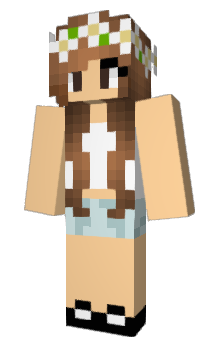 Minecraft скин по нику Canelle