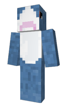 Minecraft skin skunkshark