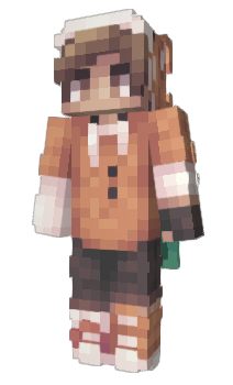 Minecraft skin SilverFoxy_