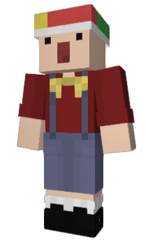 Minecraft skin pepelins