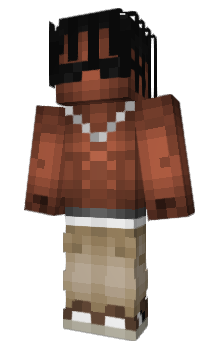 Minecraft скин по нику GlitchedNova