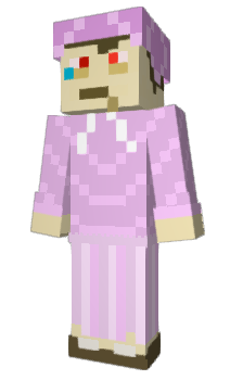 Minecraft скін по ніку pajamaparty