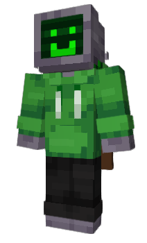 Minecraft skin VisedPC