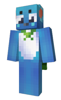 Minecraft скин по нику NakedNoob