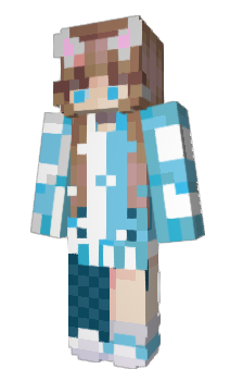 Minecraft skin Ktsune