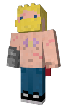 Minecraft skin LuanViking