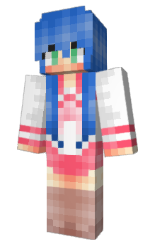 Minecraft skin Konata_Izumi