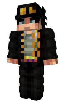 Minecraft skin JotaroCujo