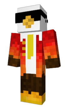 Minecraft skin Hjaltedamk