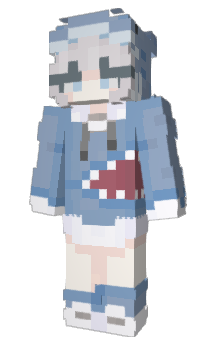 Shark Fundy  Minecraft Skin