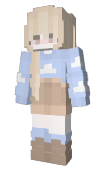 Minecraft скин по нику Nika_ka