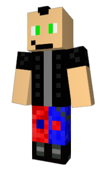 Minecraft skin rayosa