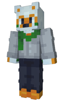 Minecraft skin FoxPlush