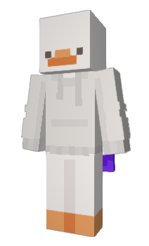 Minecraft skin WhiteDucky