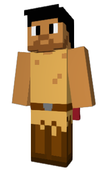 Minecraft skin KingCow