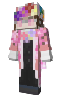 Minecraft скін по ніку treColorCat