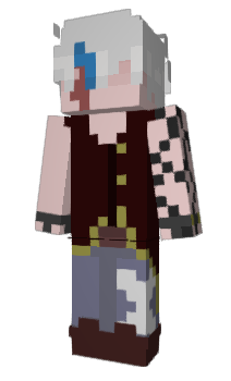 Minecraft скин по нику EchoGlitch