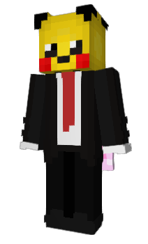 Minecraft скин по нику PikaBiene