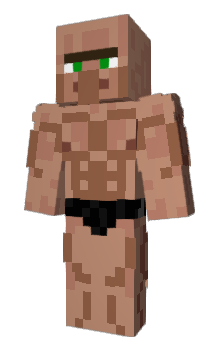 Minecraft skin villagergreen