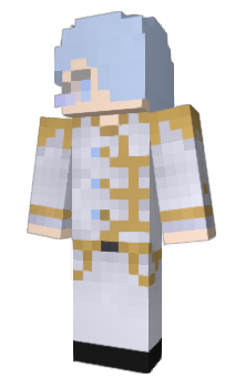 Minecraft skin white_0_0