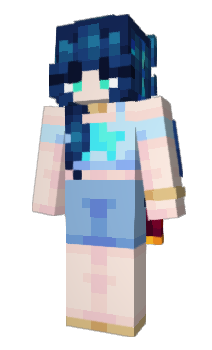 Minecraft skin BluDragon28