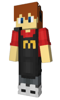 Minecraft скін по ніку MacDonaldWorker