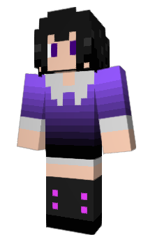 Minecraft skin obsidy