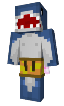 Minecraft skin Water_Blue_Shark