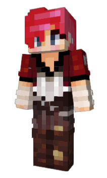 Minecraft skin GhostlyRose