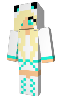 Minecraft скин по нику Girl_Wolf