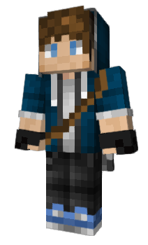 Minecraft skin Glacite