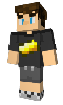 Minecraft скин по нику GoldenIngot