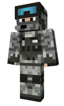 Minecraft skin A10Warthog