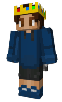 Minecraft скін по ніку bluers