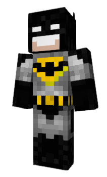 Minecraft скин по нику CapedCrusader