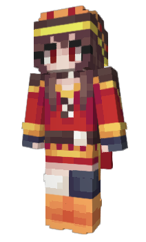 Minecraft skin Megumino