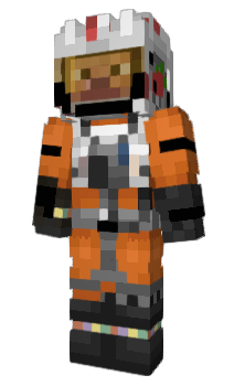 Minecraft skin Blanquita21