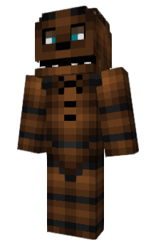 Minecraft skin FreddyFazbear02