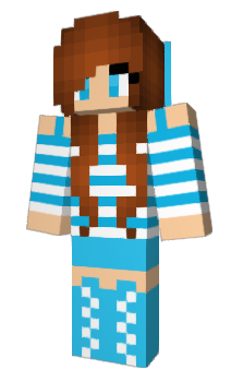 Minecraft скин по нику girlygaming101